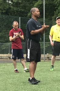 Drew Adair, founder of Falcons Soccer